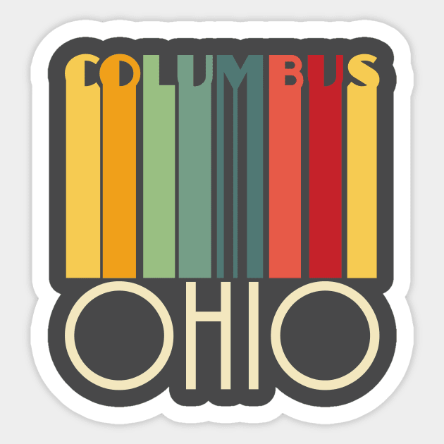 Columbus Ohio Sticker by FontfulDesigns